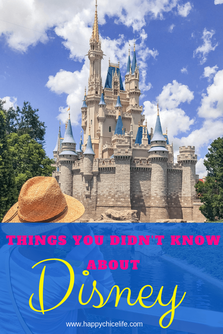 Things you didn't know about Disney For pinterest