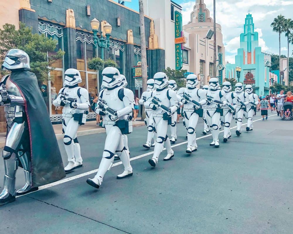 March of Empire guards Hollywood Studios